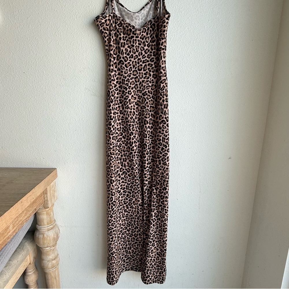 Blue Blush Animal Print Dress. So soft. - Picture 2 of 3
